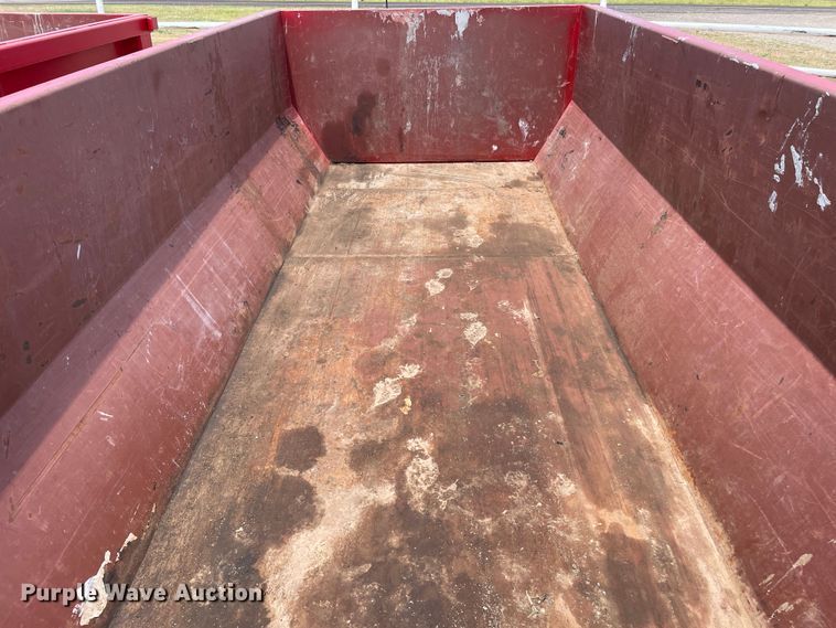 image for item DN4738 2020 Custom Manufacturing, Inc.  roll-off container