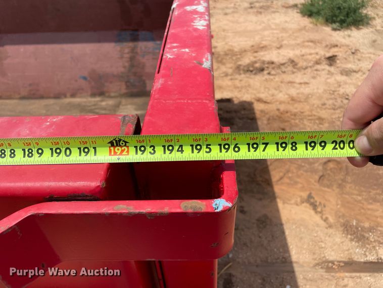 image for item DN4738 2020 Custom Manufacturing, Inc.  roll-off container