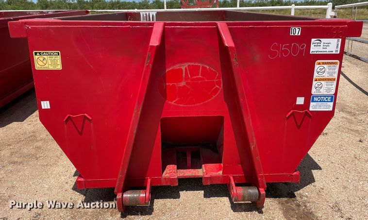 image for item DN4739 2020 Custom Manufacturing, Inc. RO1615B  roll-off container