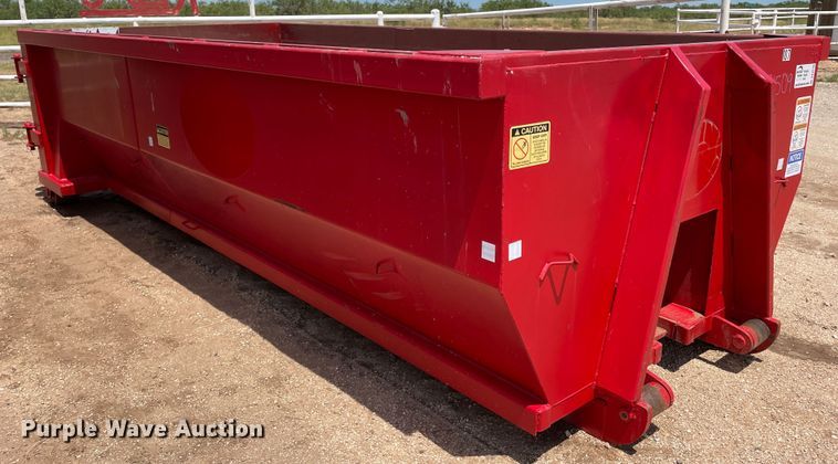 image for item DN4739 2020 Custom Manufacturing, Inc. RO1615B  roll-off container