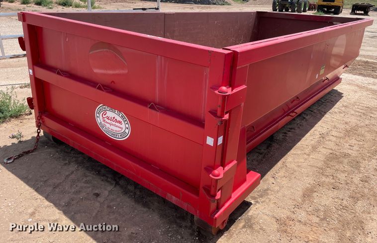image for item DN4739 2020 Custom Manufacturing, Inc. RO1615B  roll-off container