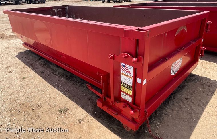image for item DN4739 2020 Custom Manufacturing, Inc. RO1615B  roll-off container