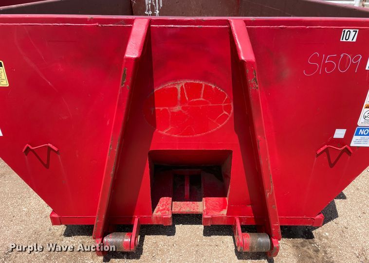 image for item DN4739 2020 Custom Manufacturing, Inc. RO1615B  roll-off container