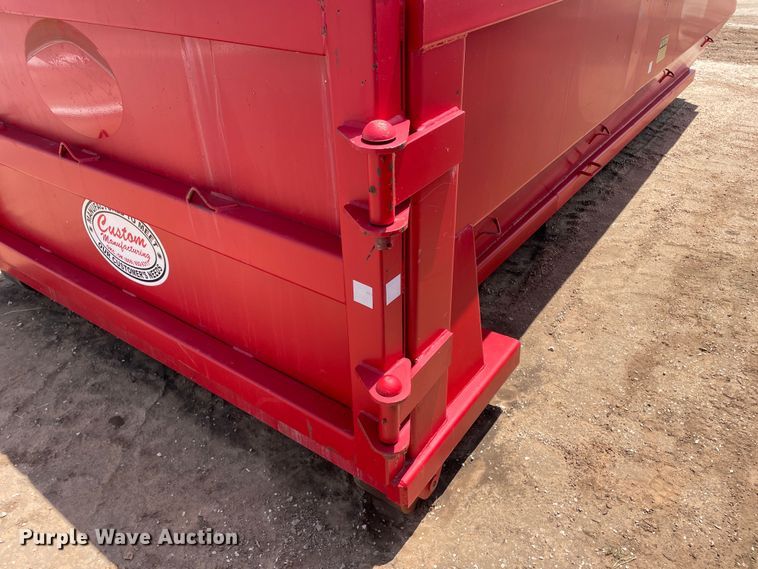 image for item DN4739 2020 Custom Manufacturing, Inc. RO1615B  roll-off container