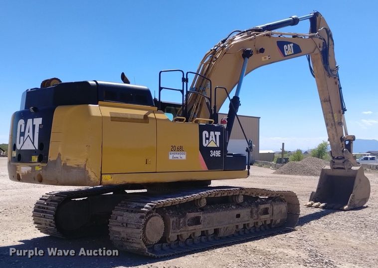 image for item DP3384 2012 Caterpillar 349E L  excavator