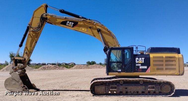 image for item DP3384 2012 Caterpillar 349E L  excavator