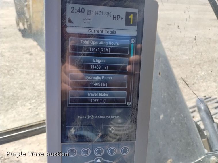 image for item DP3384 2012 Caterpillar 349E L  excavator