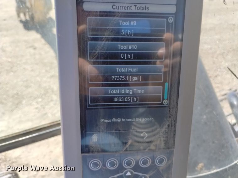 image for item DP3384 2012 Caterpillar 349E L  excavator