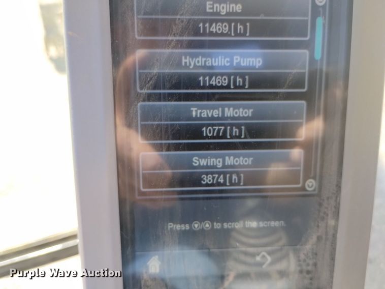 image for item DP3384 2012 Caterpillar 349E L  excavator