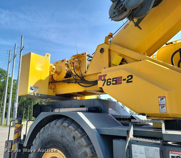 image for item DP5216 2012 Grove RT765E2  crane
