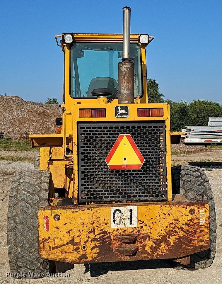 image for item DQ0168 1990 John Deere 644E  wheel loader