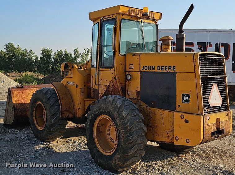image for item DQ0169 John Deere 544C  wheel loader
