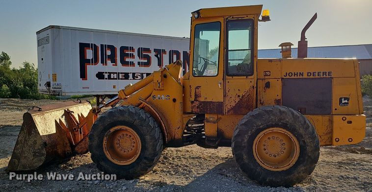 image for item DQ0169 John Deere 544C  wheel loader