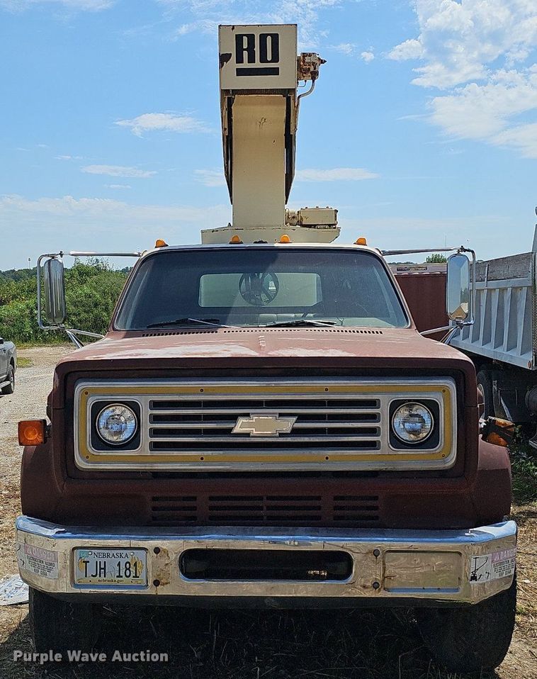 image for item DQ0173 1978 Chevrolet C65  crane truck