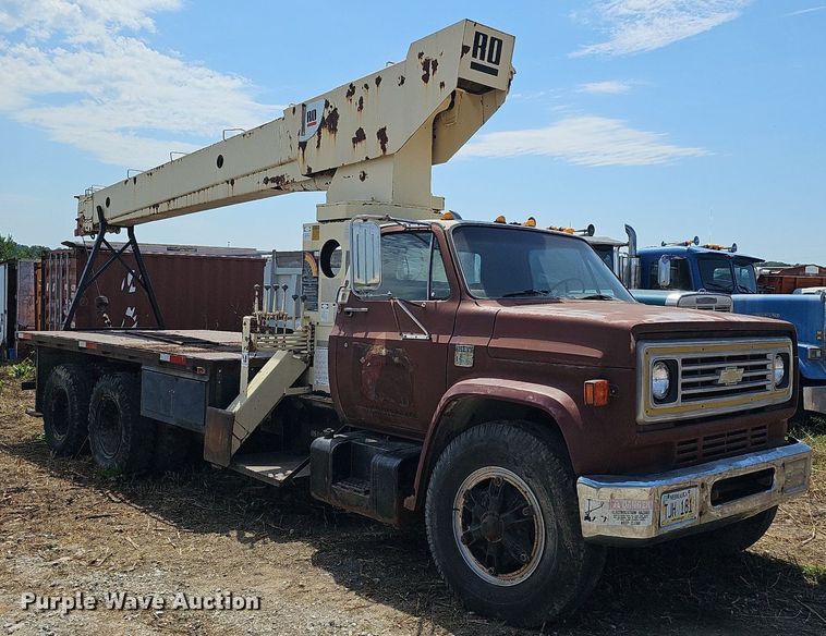 image for item DQ0173 1978 Chevrolet C65  crane truck