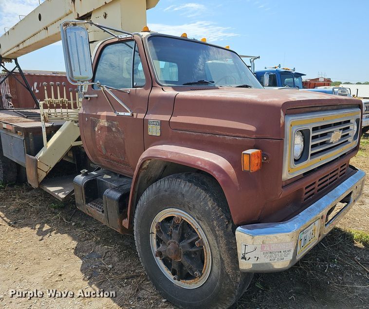 image for item DQ0173 1978 Chevrolet C65  crane truck