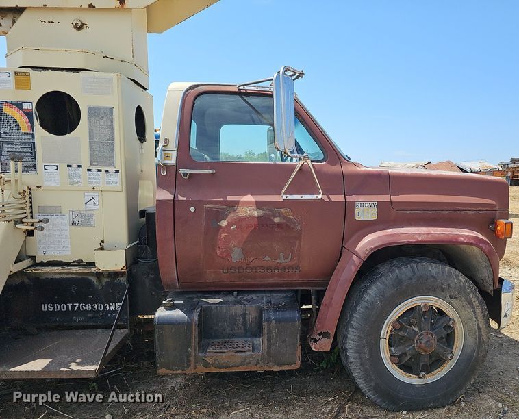 image for item DQ0173 1978 Chevrolet C65  crane truck