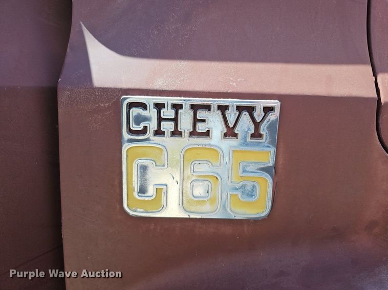 image for item DQ0173 1978 Chevrolet C65  crane truck