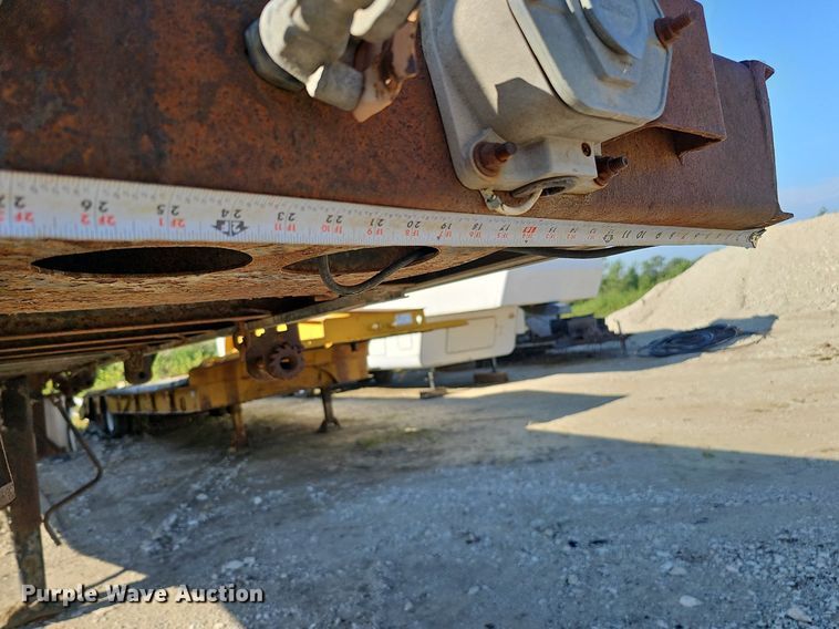 image for item DQ0179 1999 Wabash Flat FLCVHCM  flatbed trailer