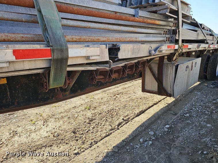 image for item DQ0179 1999 Wabash Flat FLCVHCM  flatbed trailer