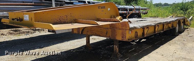 image for item DQ0180 1948 PDHD LoBoy  equipment trailer