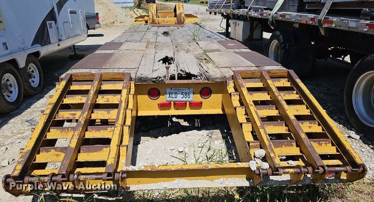 image for item DQ0180 1948 PDHD LoBoy  equipment trailer