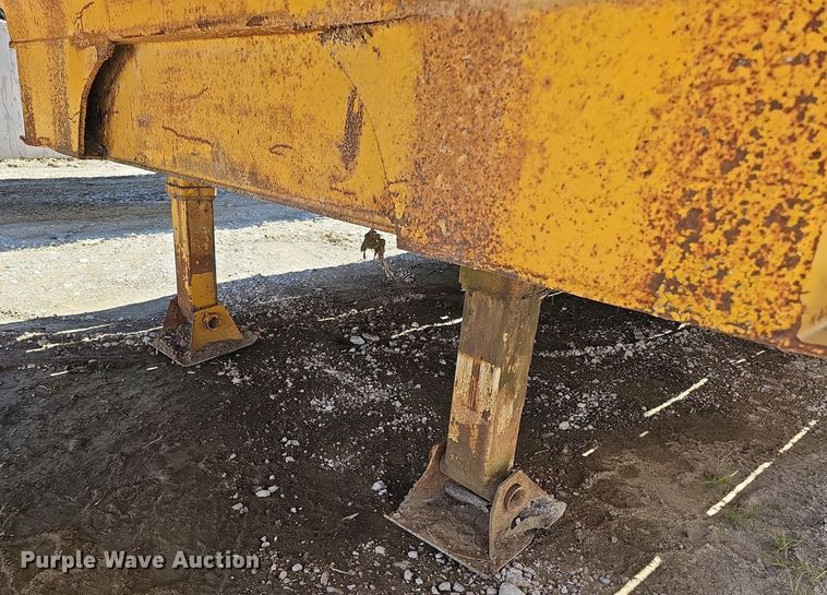 image for item DQ0180 1948 PDHD LoBoy  equipment trailer