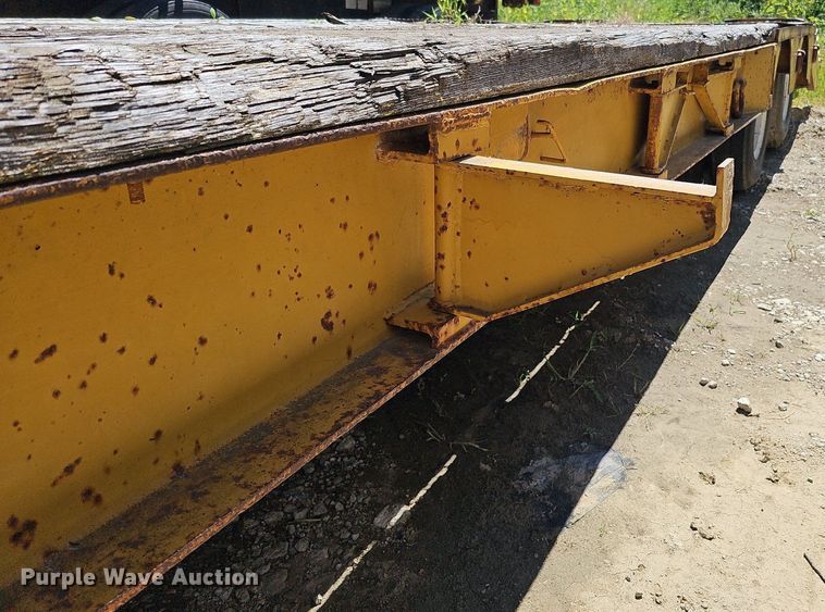 image for item DQ0180 1948 PDHD LoBoy  equipment trailer