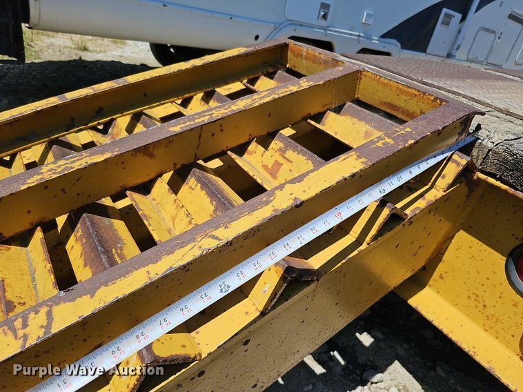 image for item DQ0180 1948 PDHD LoBoy  equipment trailer