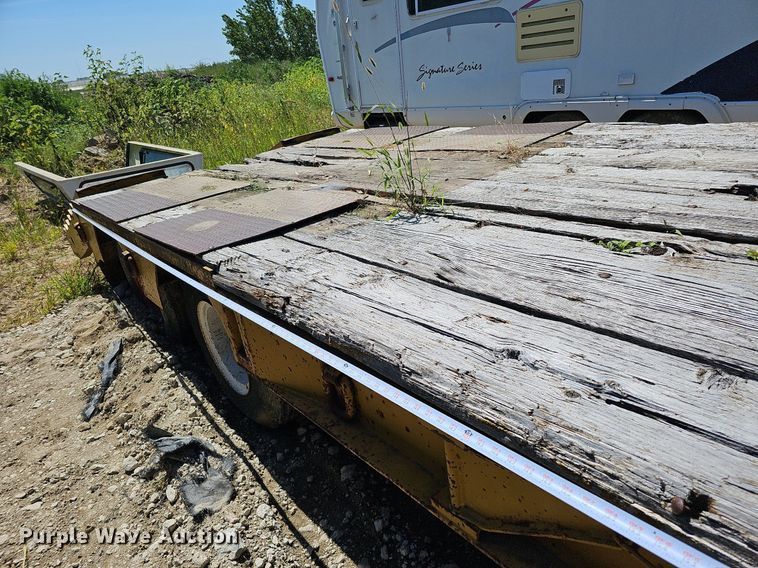 image for item DQ0180 1948 PDHD LoBoy  equipment trailer