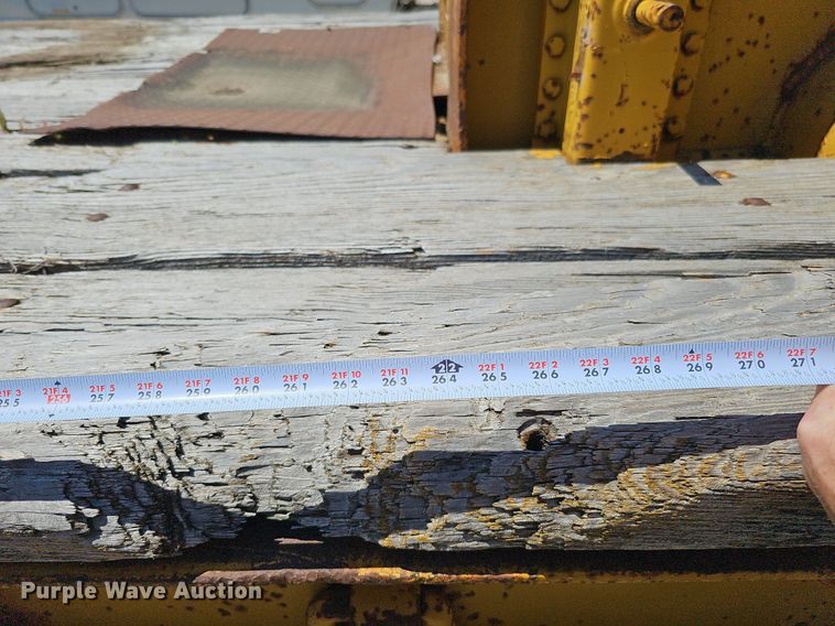 image for item DQ0180 1948 PDHD LoBoy  equipment trailer