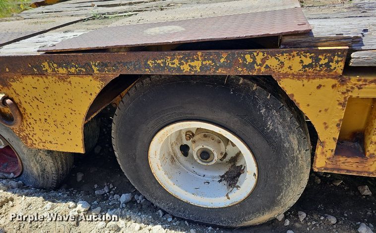 image for item DQ0180 1948 PDHD LoBoy  equipment trailer