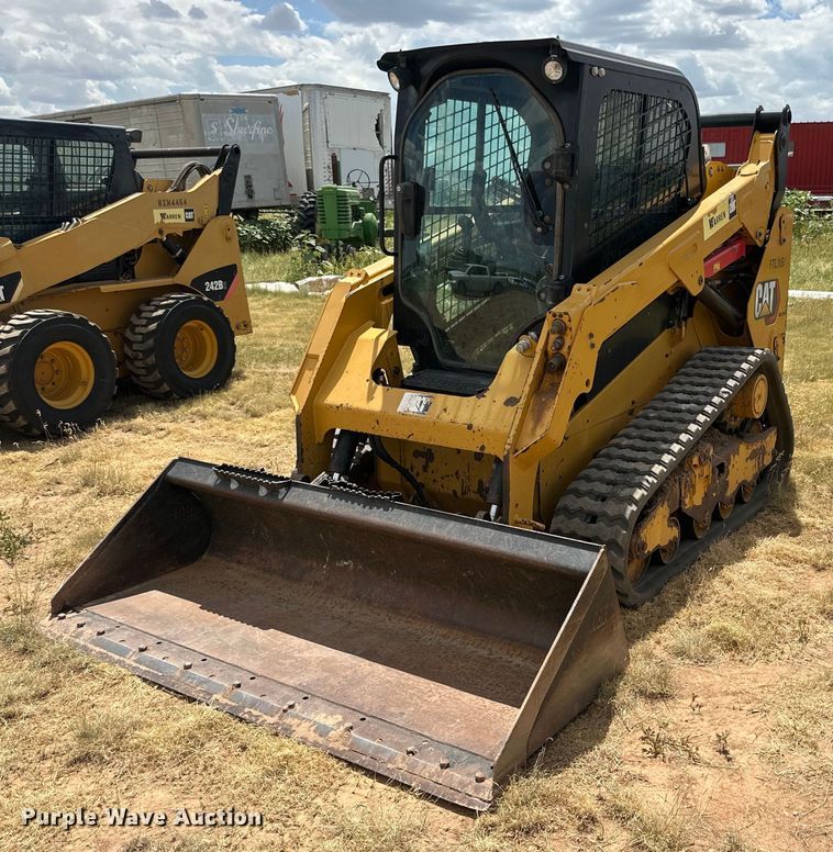 image for item DQ1340 2015 Caterpillar 259D  tracked skid steer loader