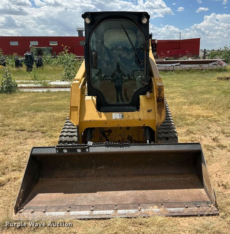 image for item DQ1340 2015 Caterpillar 259D  tracked skid steer loader