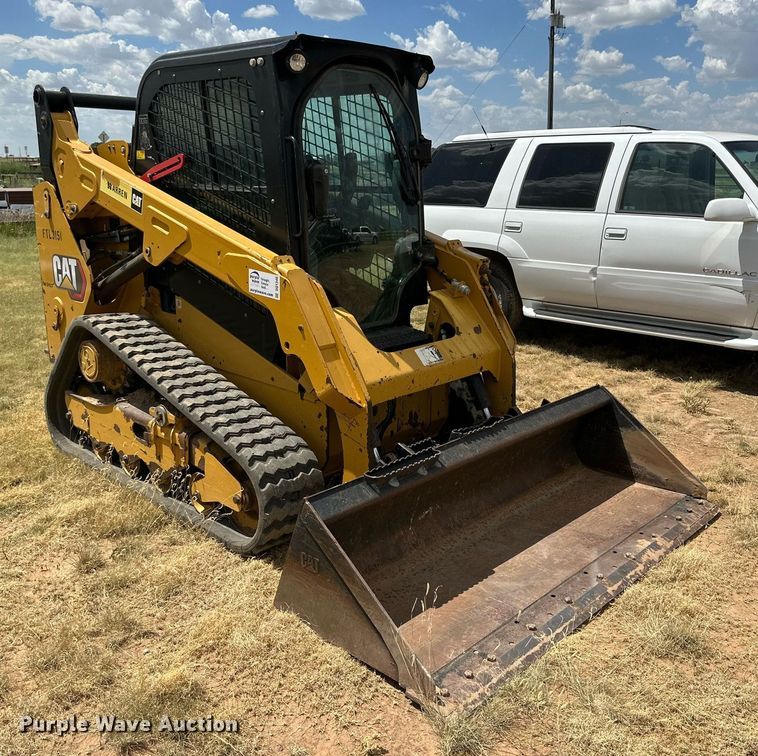 image for item DQ1340 2015 Caterpillar 259D  tracked skid steer loader