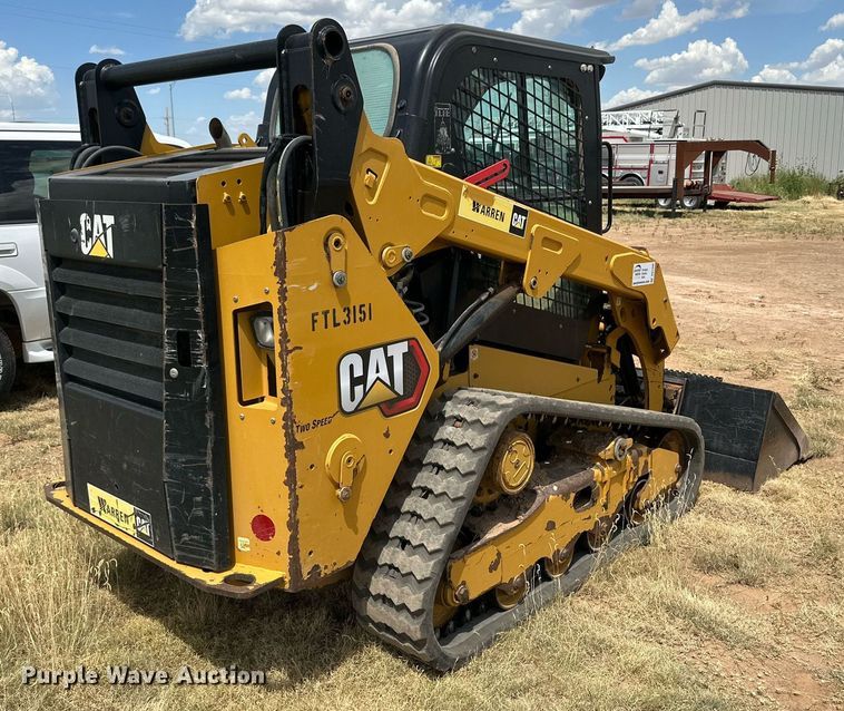 image for item DQ1340 2015 Caterpillar 259D  tracked skid steer loader