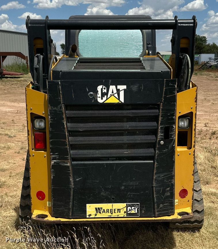 image for item DQ1340 2015 Caterpillar 259D  tracked skid steer loader