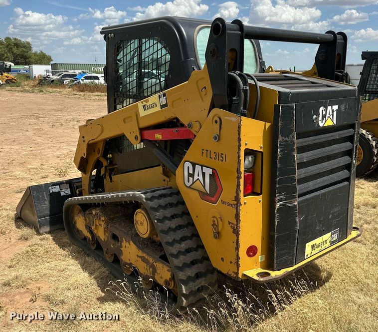 image for item DQ1340 2015 Caterpillar 259D  tracked skid steer loader