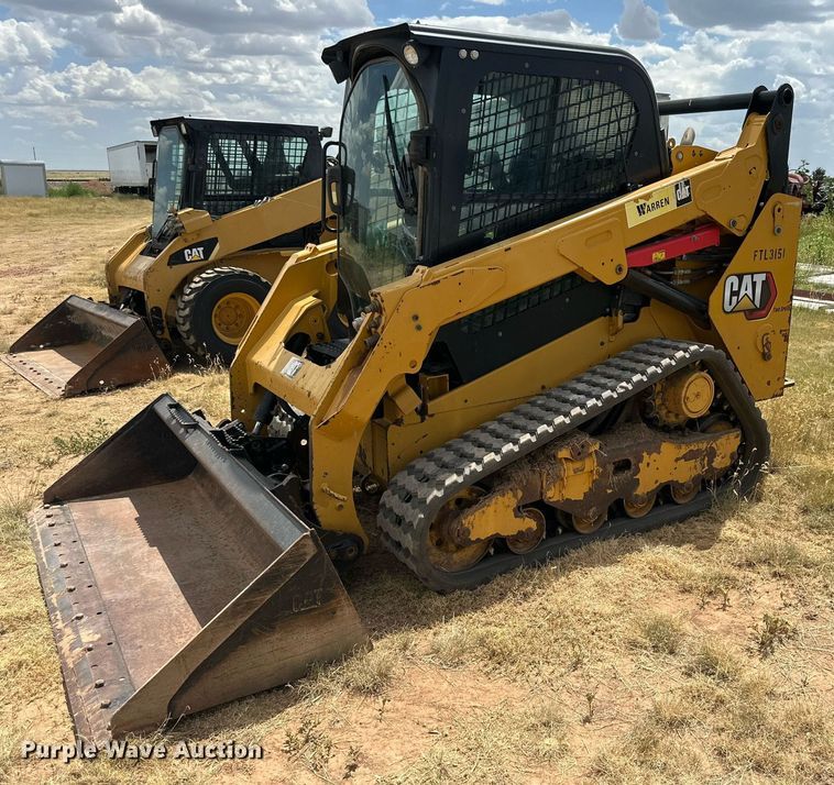 image for item DQ1340 2015 Caterpillar 259D  tracked skid steer loader