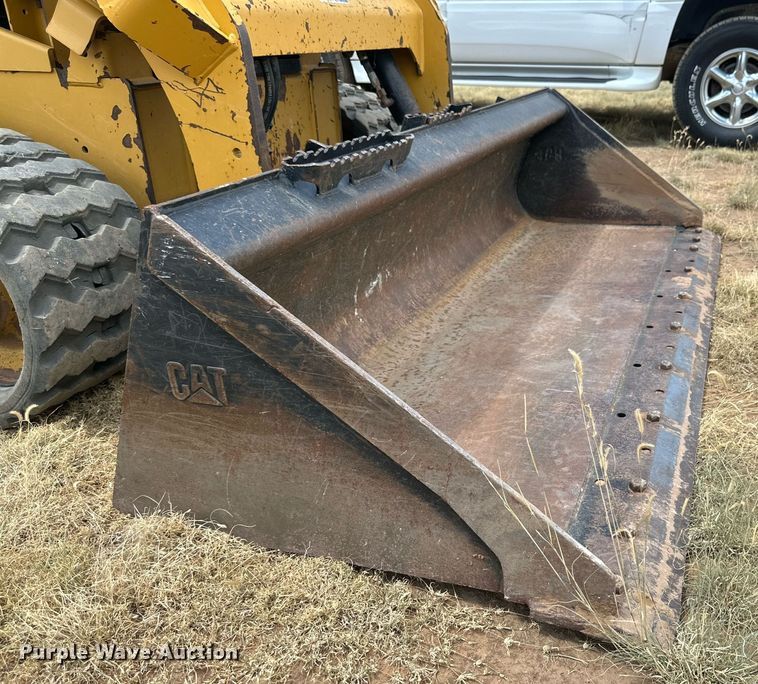 image for item DQ1340 2015 Caterpillar 259D  tracked skid steer loader