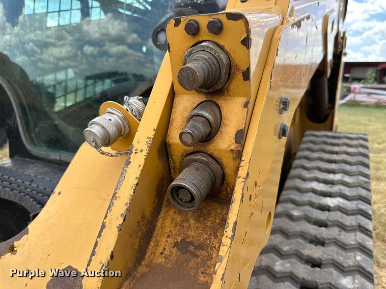 image for item DQ1340 2015 Caterpillar 259D  tracked skid steer loader