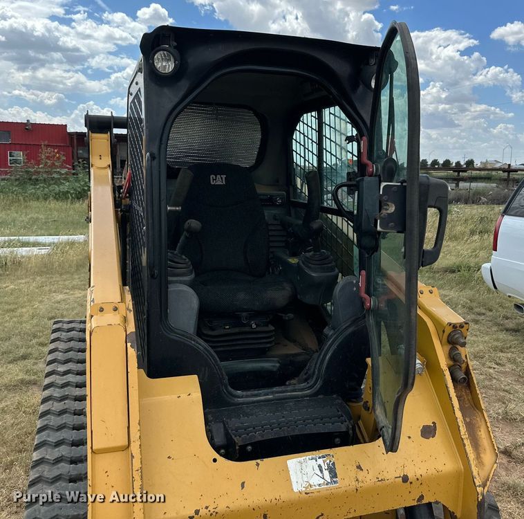 image for item DQ1340 2015 Caterpillar 259D  tracked skid steer loader