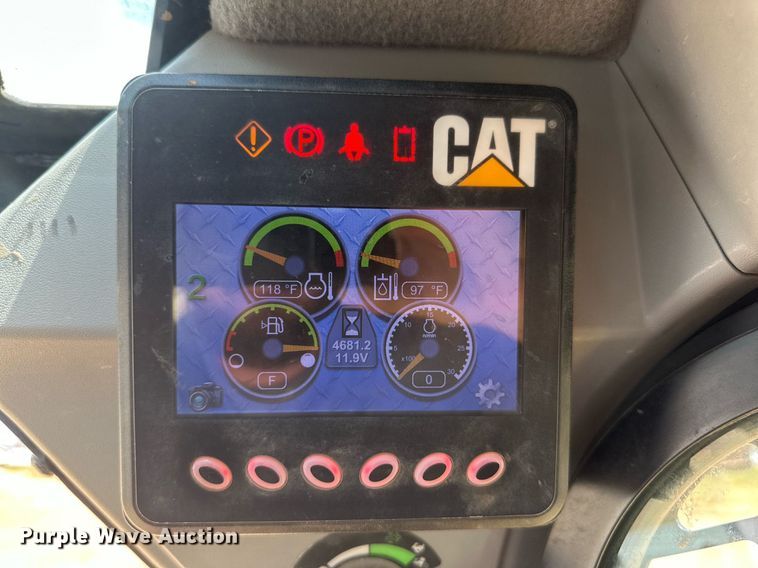 image for item DQ1340 2015 Caterpillar 259D  tracked skid steer loader