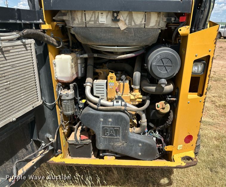 image for item DQ1340 2015 Caterpillar 259D  tracked skid steer loader