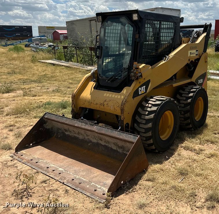 image for item DQ1341 2008 Caterpillar 242B2  skid steer loader