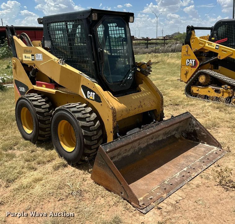 image for item DQ1341 2008 Caterpillar 242B2  skid steer loader
