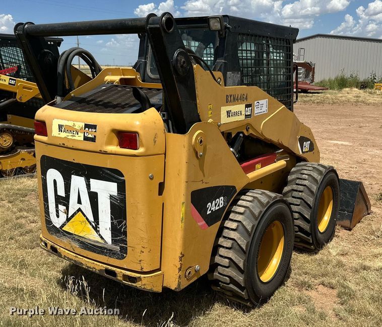 image for item DQ1341 2008 Caterpillar 242B2  skid steer loader