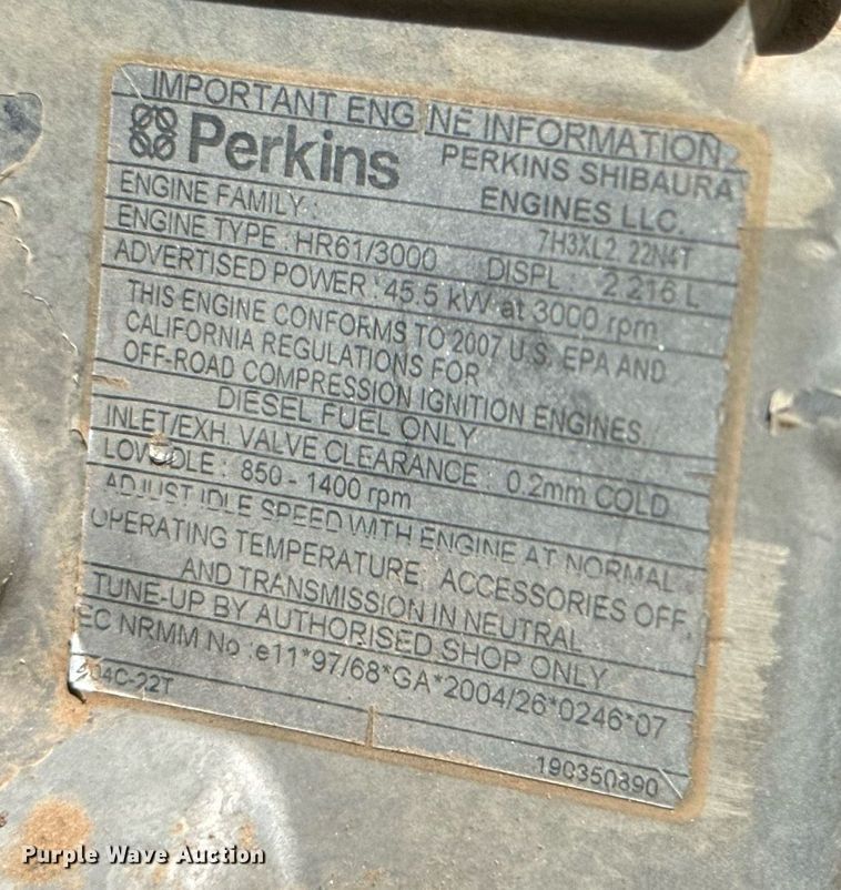 image for item DQ1341 2008 Caterpillar 242B2  skid steer loader