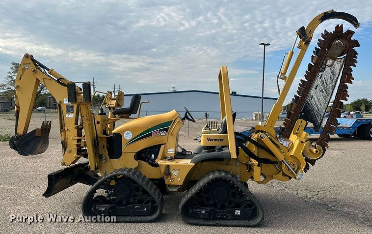 image for item DQ1368 2009 Vermeer RTX750  trencher