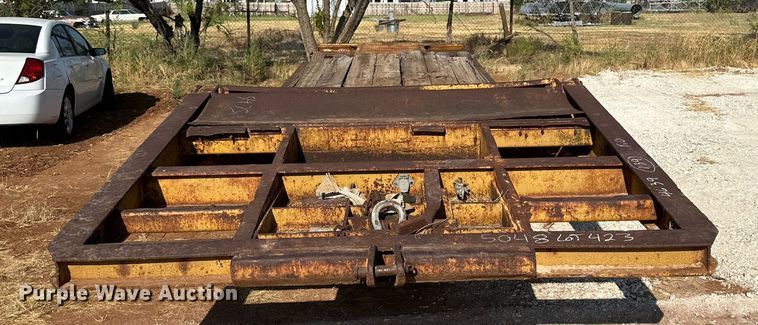 image for item DQ1372 1975 Load King  lowboy equipment trailer